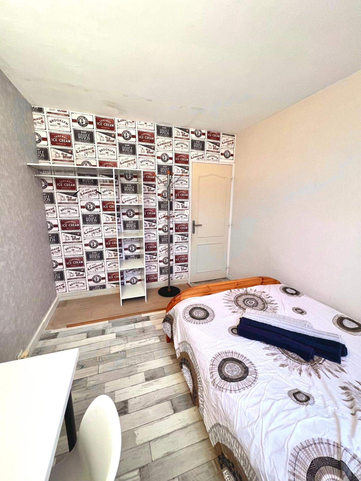 Appartement Proche Gare, 6 Voyageurs Et Stationnement Gratuit Reims Exterior photo